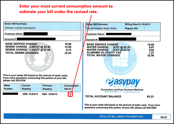 Birmingham Sample Bill
